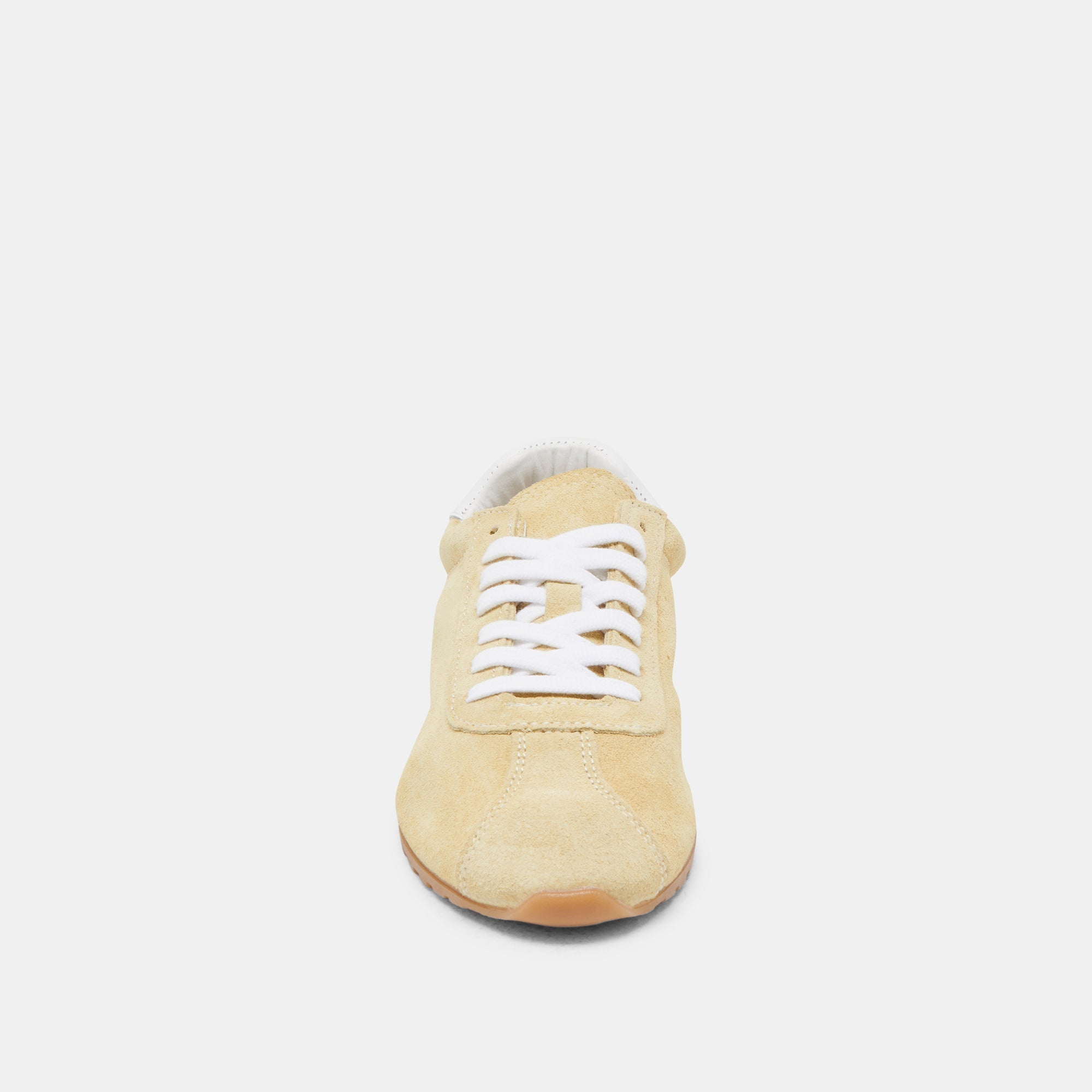 Dolce Vita SHOES | Serina Yellow Suede Sneakers