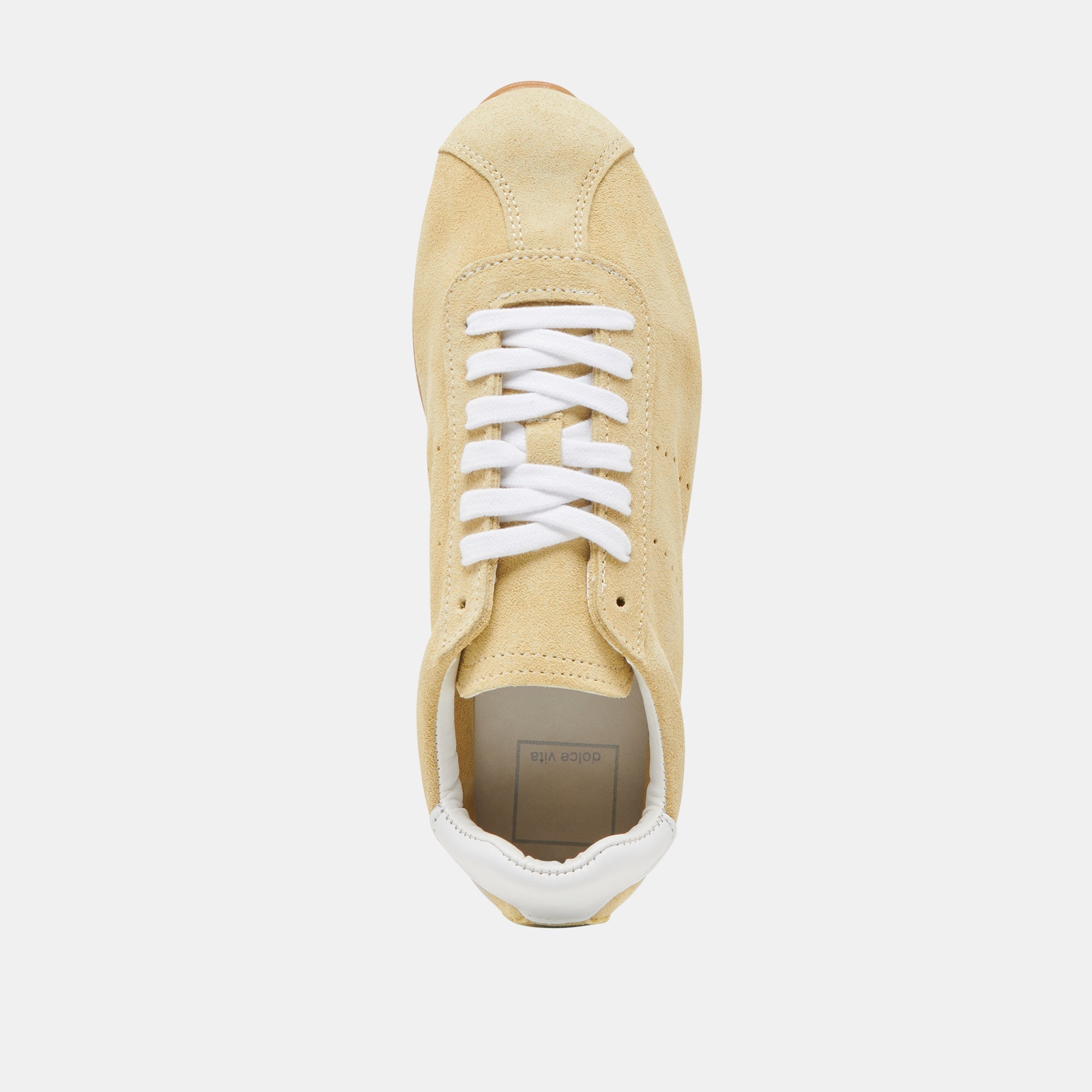 Dolce Vita SHOES | Serina Yellow Suede Sneakers