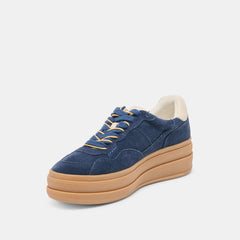Dolce Vita SHOES | Naomy H2O Waterproof Navy Suede Sneakers