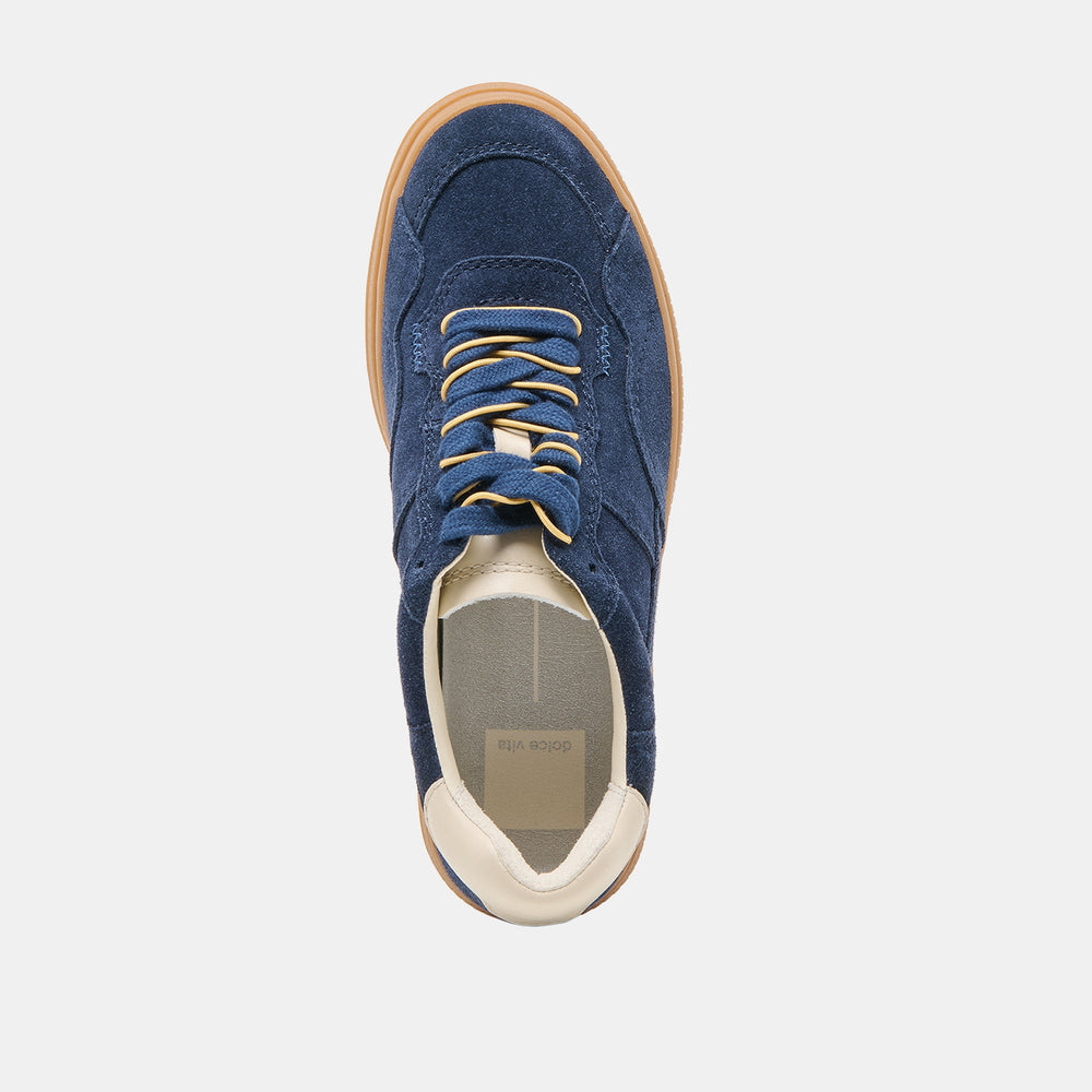 Dolce Vita SHOES | Naomy H2O Waterproof Navy Suede Sneakers