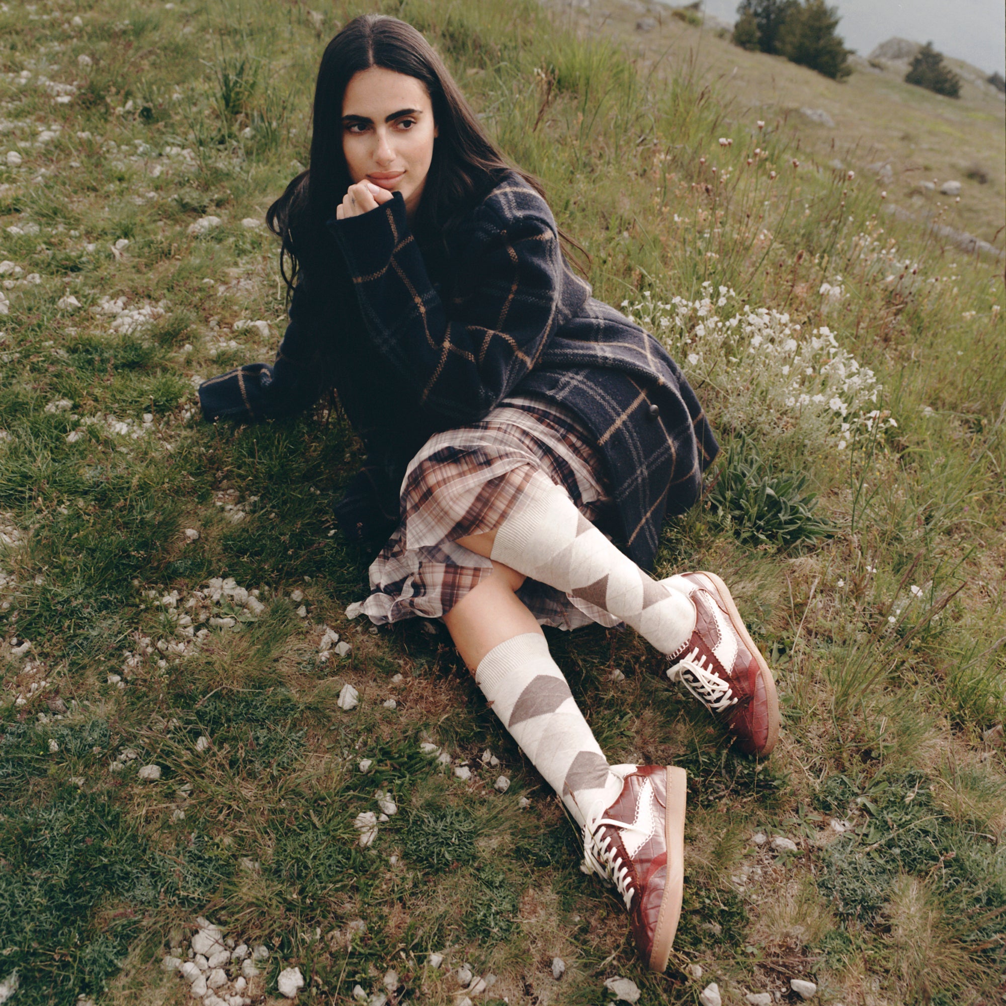 Dolce Vita SHOES | NOTICE STITCH SNEAKERS OXBLOOD CROCO EMBOSSED LEATHER
 – Dolce Vita