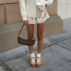 Dolce Vita SHOES | Notice Lace Lt Brown Suede Sneakers