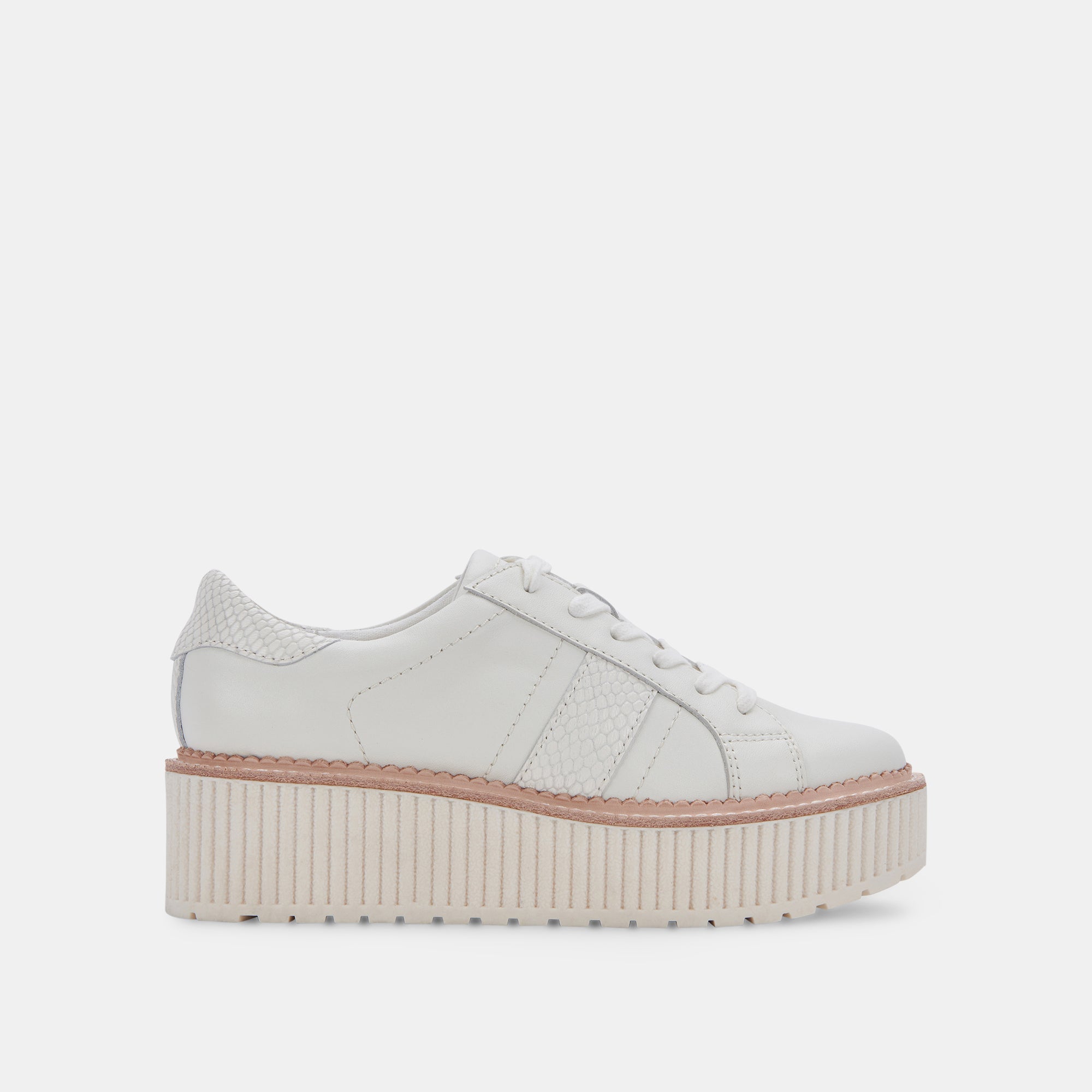 Dolce Vita SHOES | TIGER SNEAKERS WHITE LEATHER
 – Dolce Vita