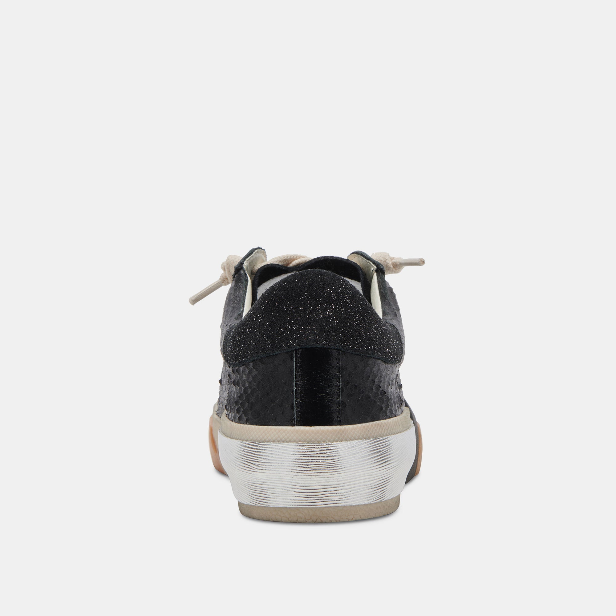 Dolce Vita SHOES | Zina Sneakers Onyx Embossed Leather | Women's Sneakers
 – Dolce Vita