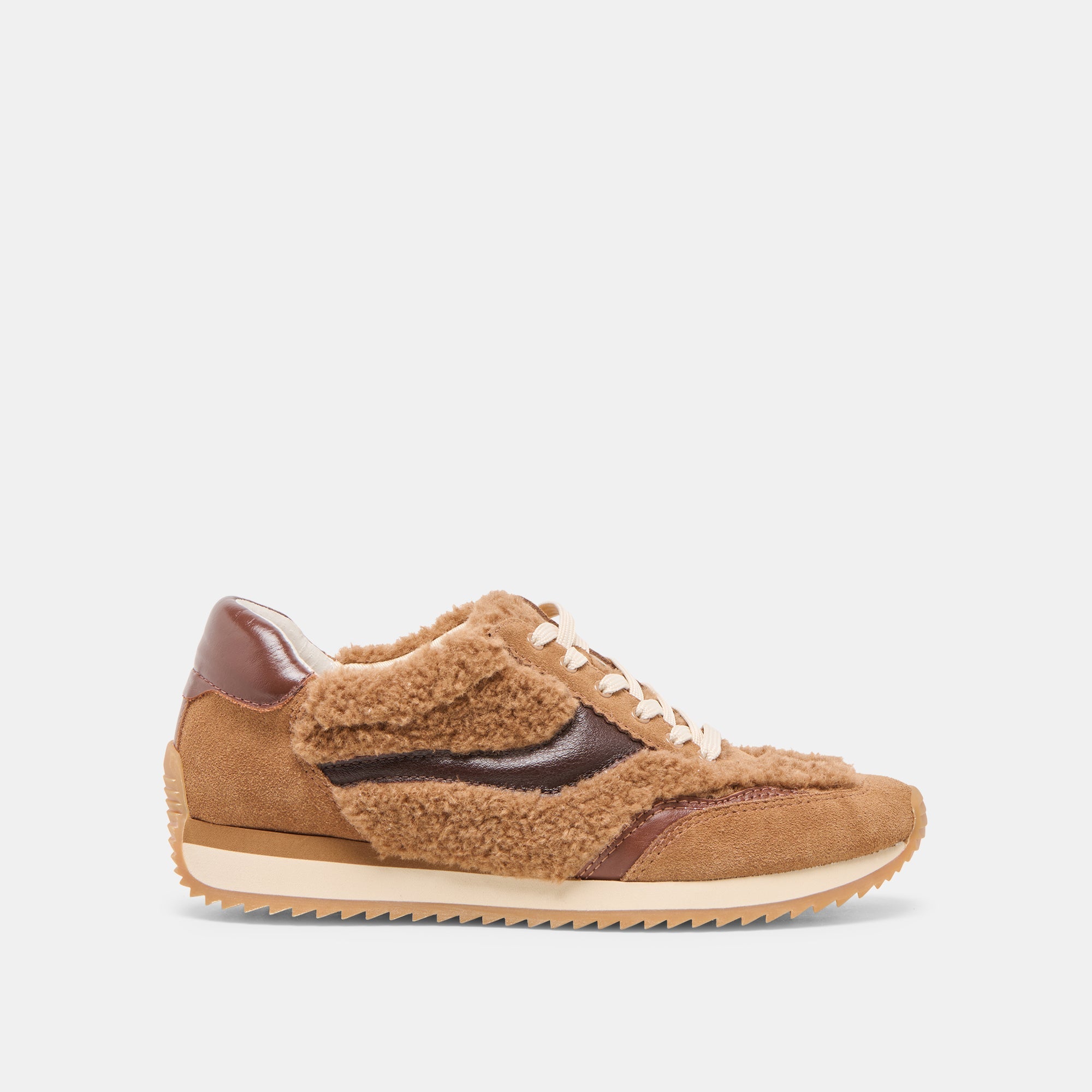 Dolce Vita SHOES | B.NTCD Plush Brown Plush Sneakers