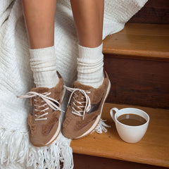 Dolce Vita SHOES | B.NTCD Plush Brown Plush Sneakers