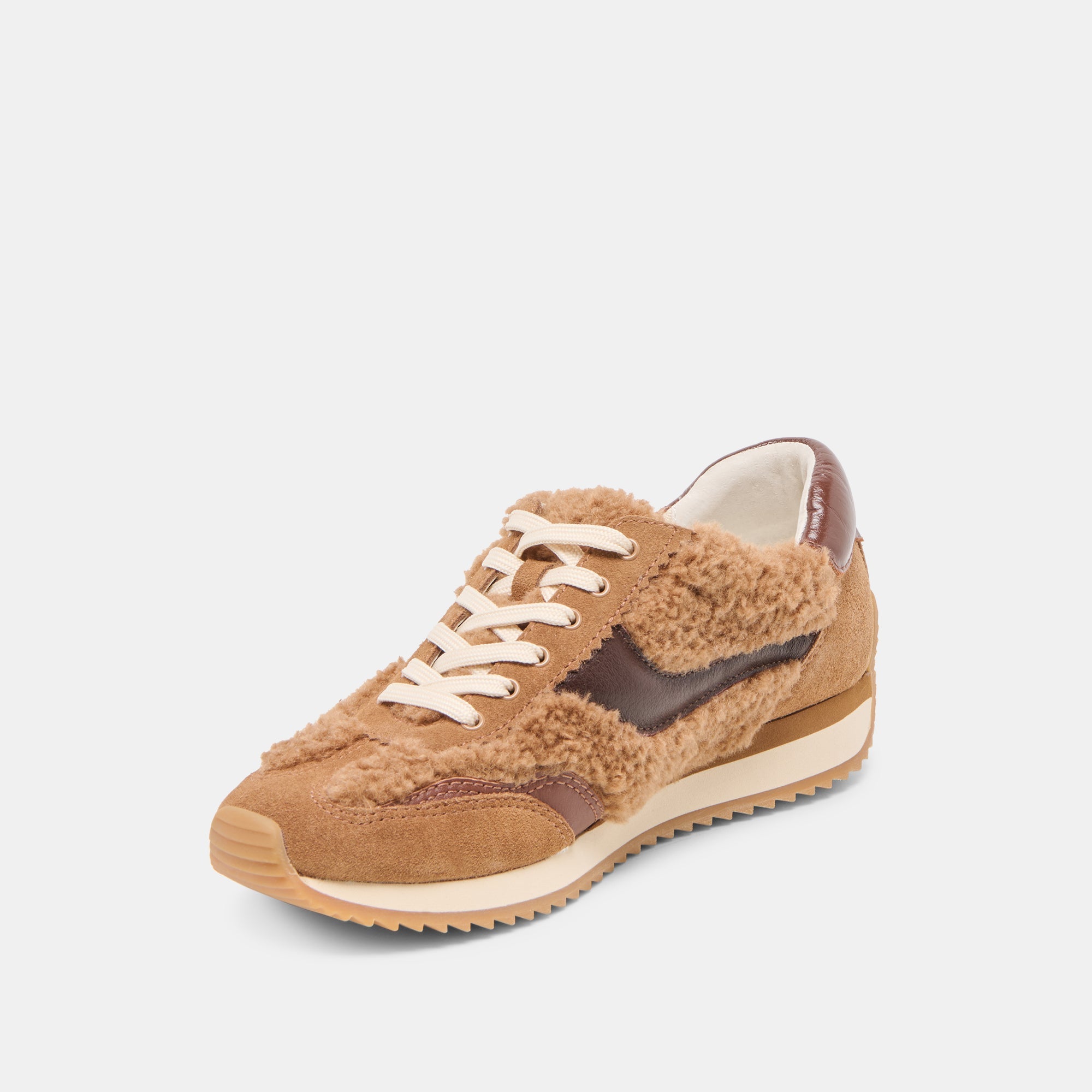 Dolce Vita SHOES | B.NTCD Plush Brown Plush Sneakers