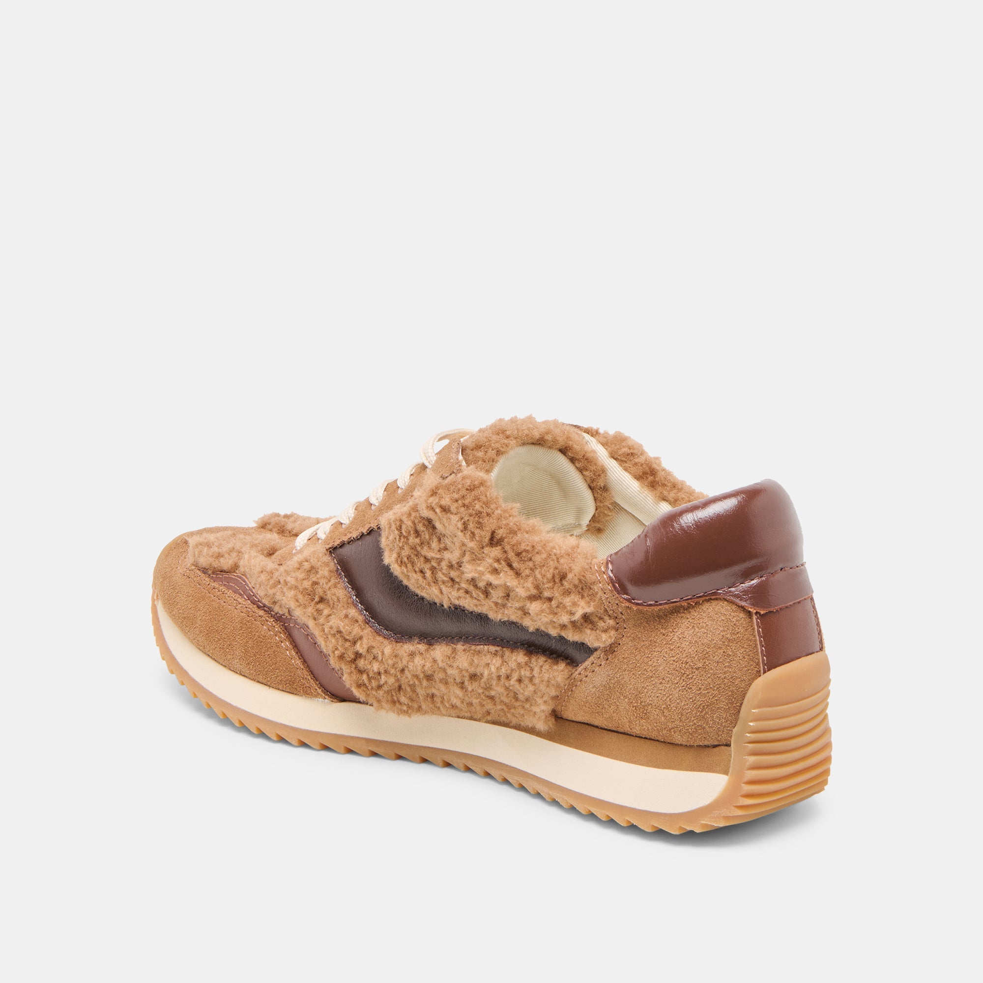 Dolce Vita SHOES | B.NTCD Plush Brown Plush Sneakers