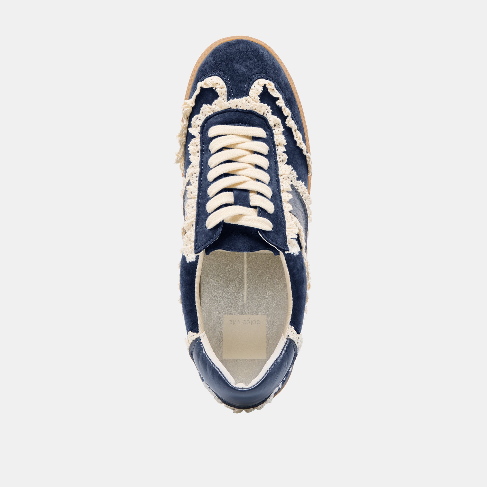 Dolce Vita SHOES | Notice Lace Navy Suede Sneakers
