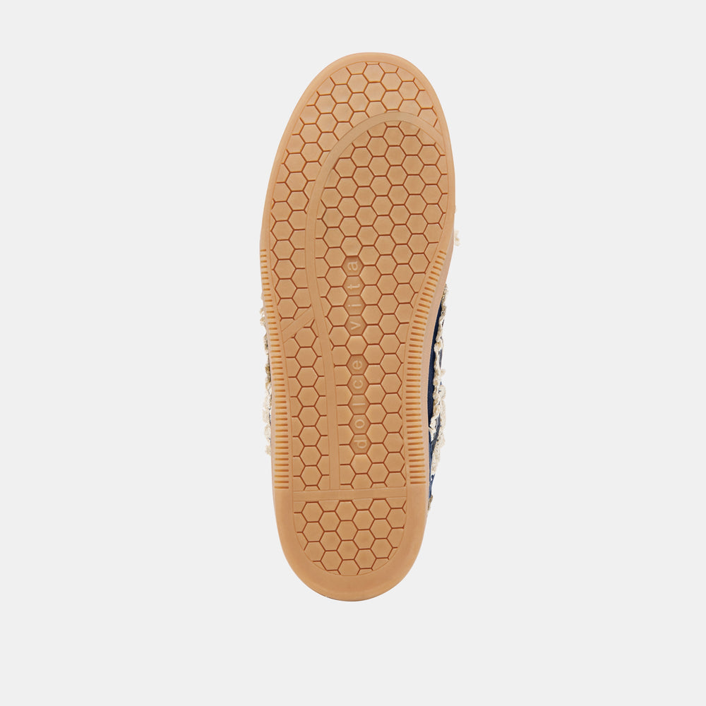 Dolce Vita SHOES | Notice Lace Navy Suede Sneakers