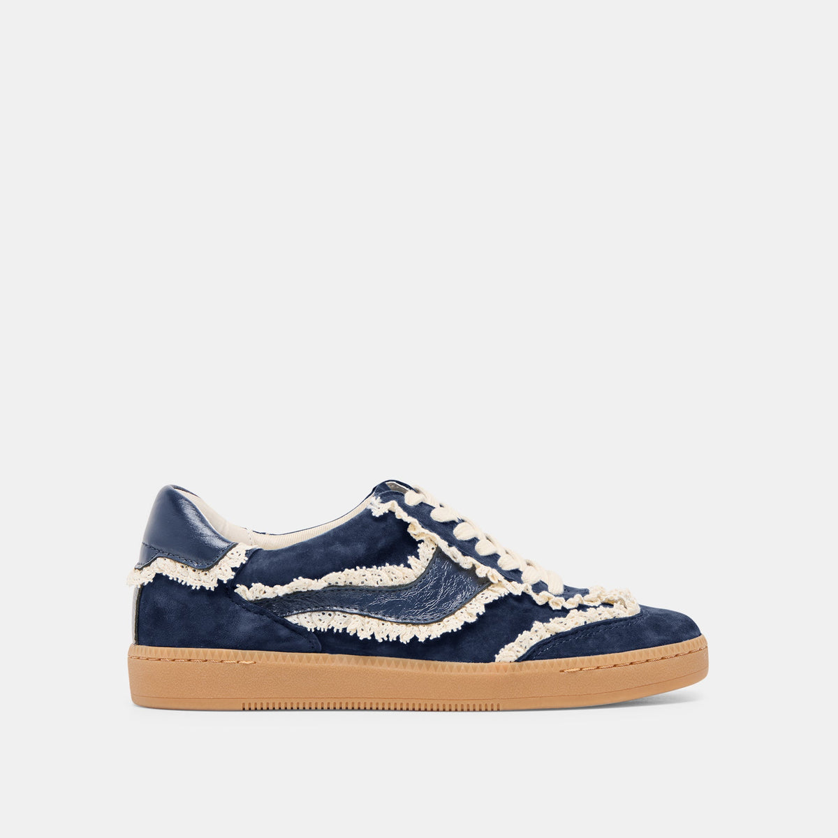Dolce Vita SHOES | Notice Lace Navy Suede Sneakers