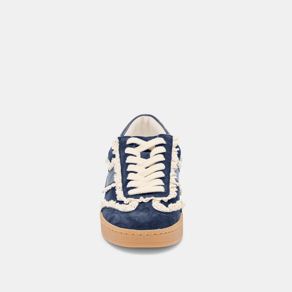 Dolce Vita SHOES | Notice Lace Navy Suede Sneakers