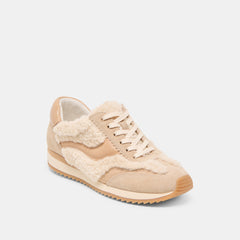 Dolce Vita SHOES | B.NTCD Plush Natural Plush Sneakers