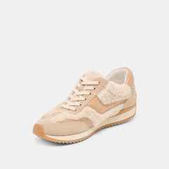 Dolce Vita SHOES | B.NTCD Plush Natural Plush Sneakers