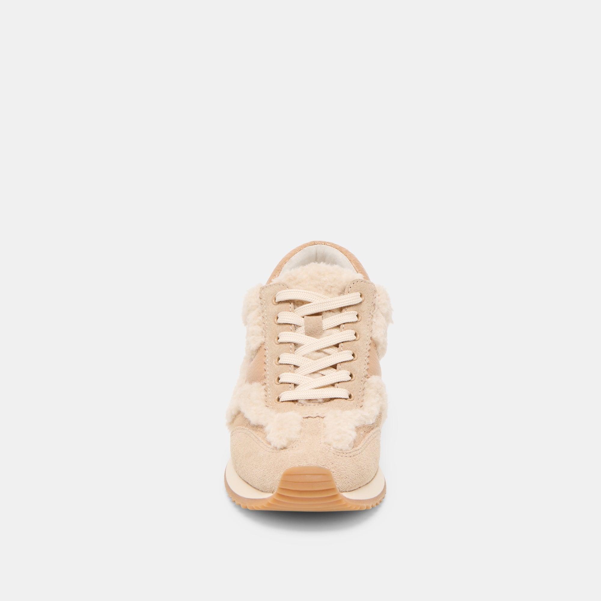 Dolce Vita SHOES | B.NTCD Plush Natural Plush Sneakers