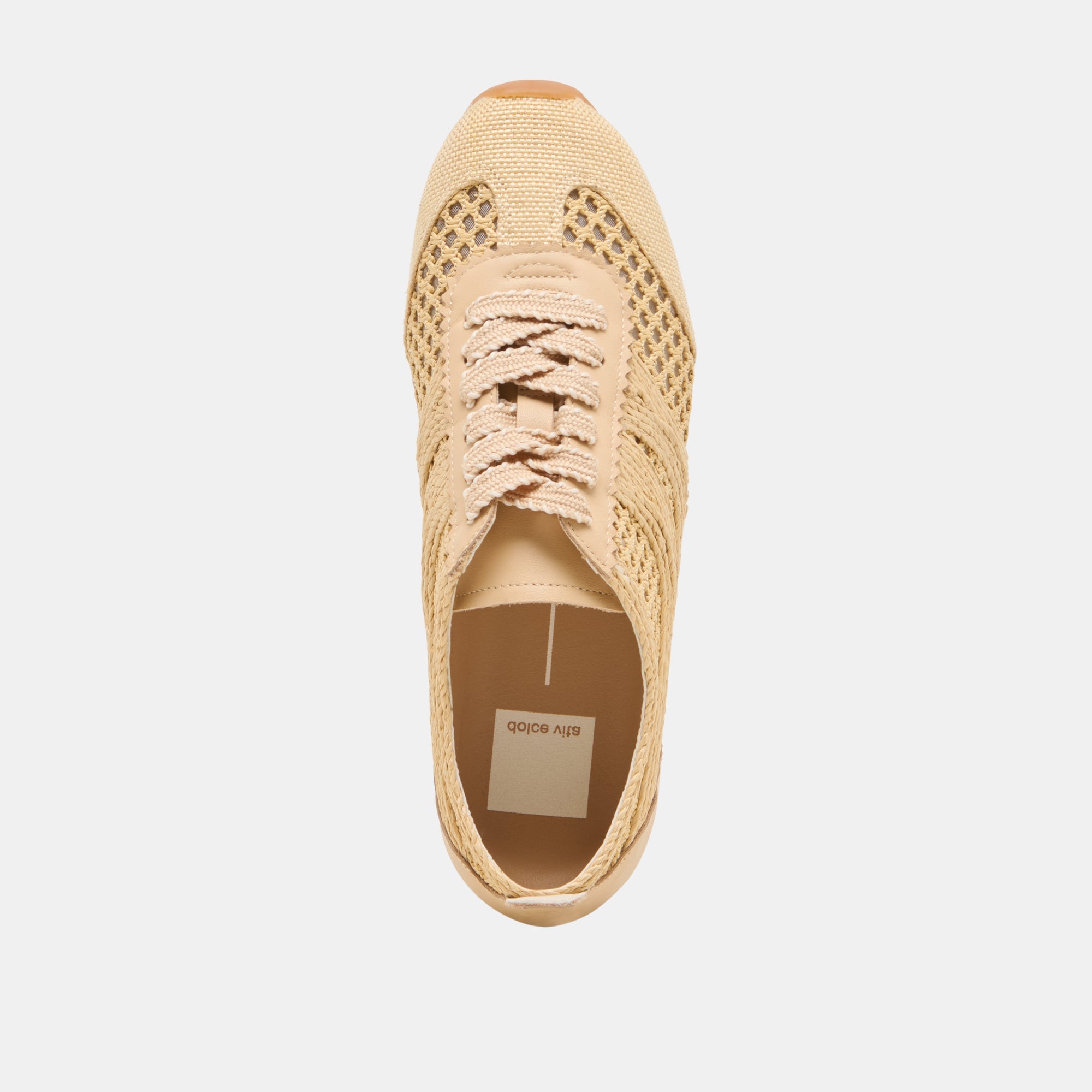 Dolce Vita SHOES | Dream Lt Natural Woven Raffia Sneakers