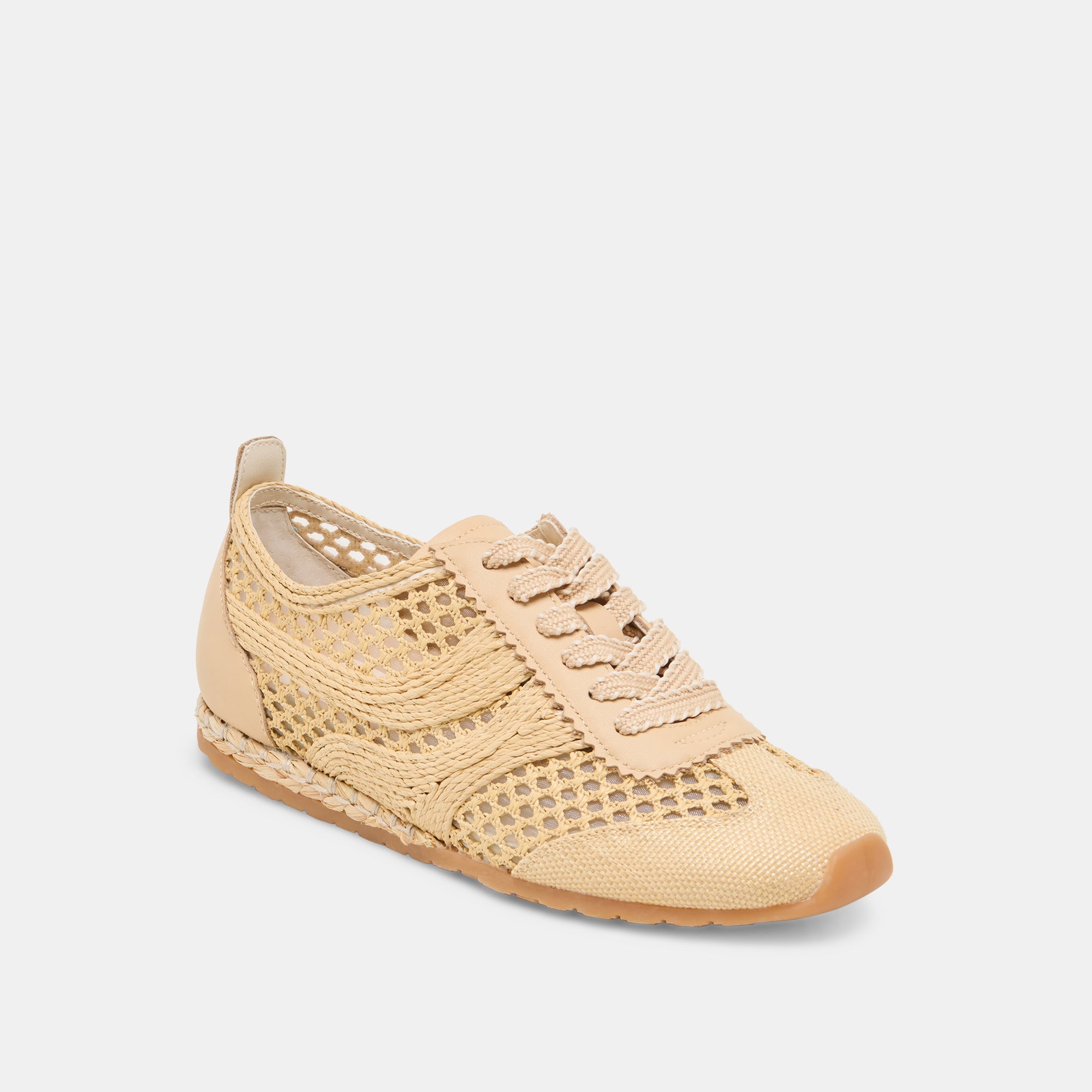 Dolce Vita SHOES | Dream Lt Natural Woven Raffia Sneakers
