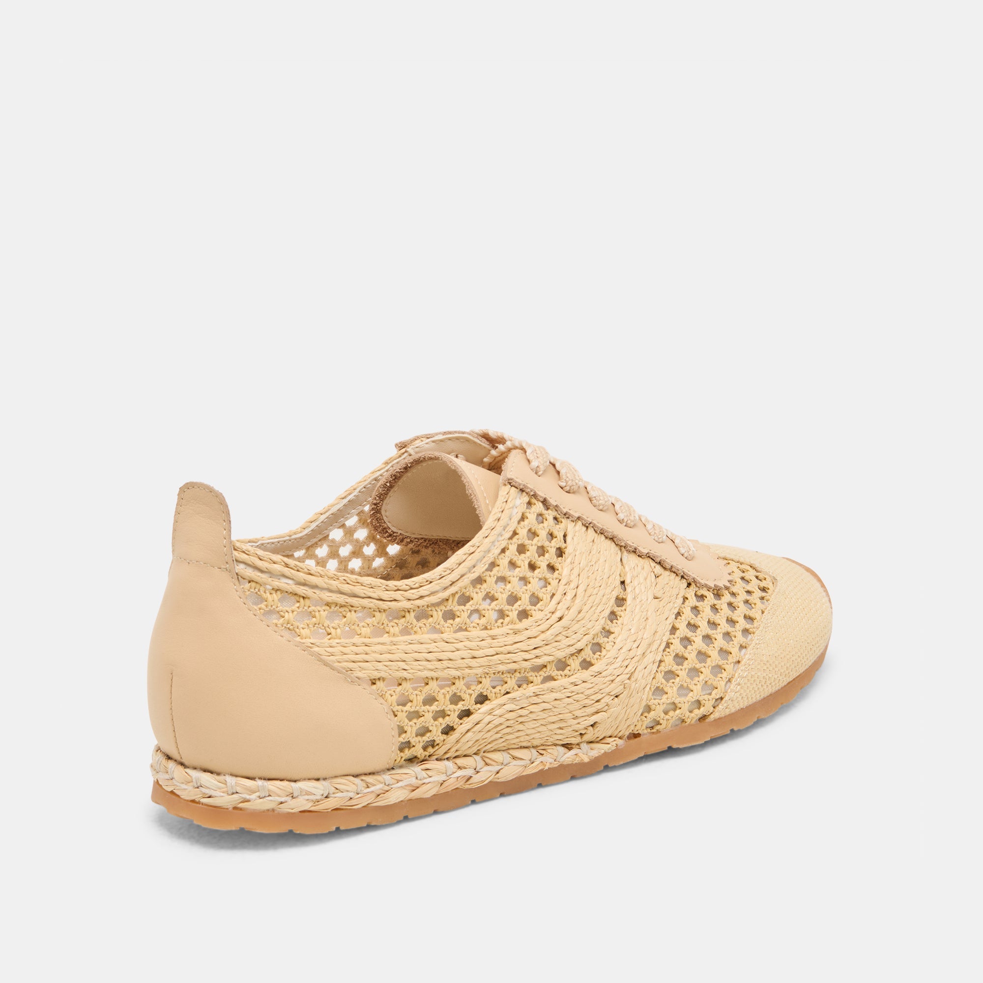 Dolce Vita SHOES | Dream Lt Natural Woven Raffia Sneakers