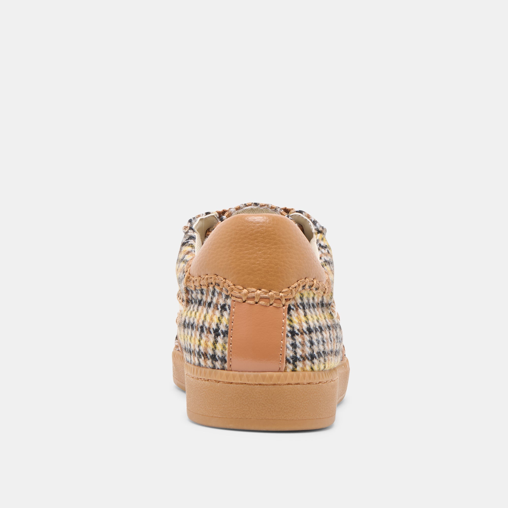 Dolce Vita SHOES | Notice Stitch Yellow Plaid Tweed Sneakers
