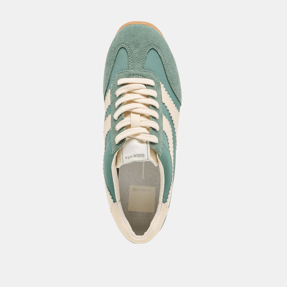 Dolce Vita SHOES | Limit Green Nylon Sneakers