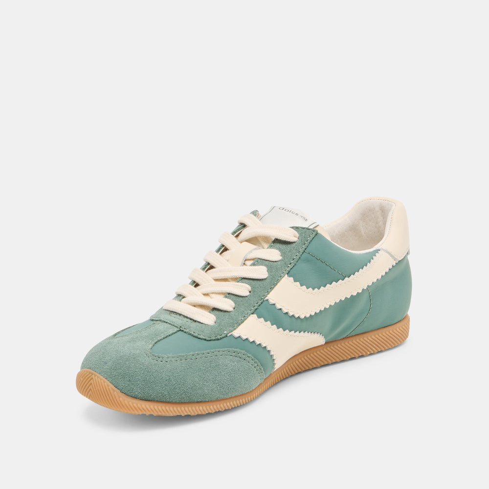 Dolce Vita SHOES | Limit Green Nylon Sneakers