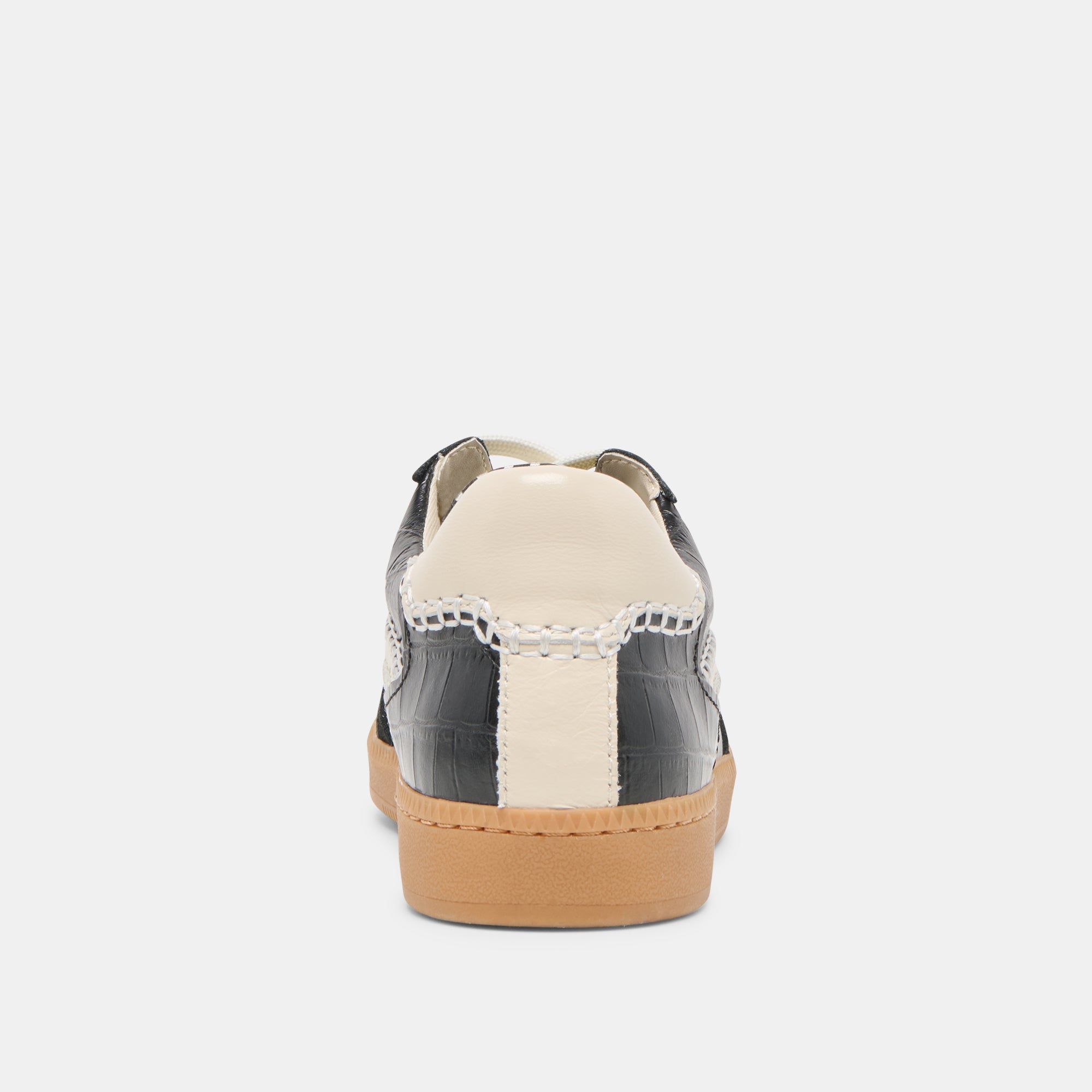 Dolce Vita SHOES | NOTICE STITCH SNEAKERS NOIR CROCO EMBOSSED LEATHER
 – Dolce Vita
