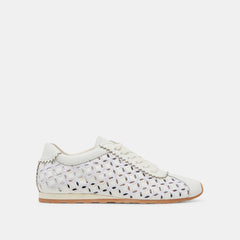 Dolce Vita SHOES | DANIE EYELET PERF SNEAKERS TRUE WHITE LEATHER
 – Dolce Vita