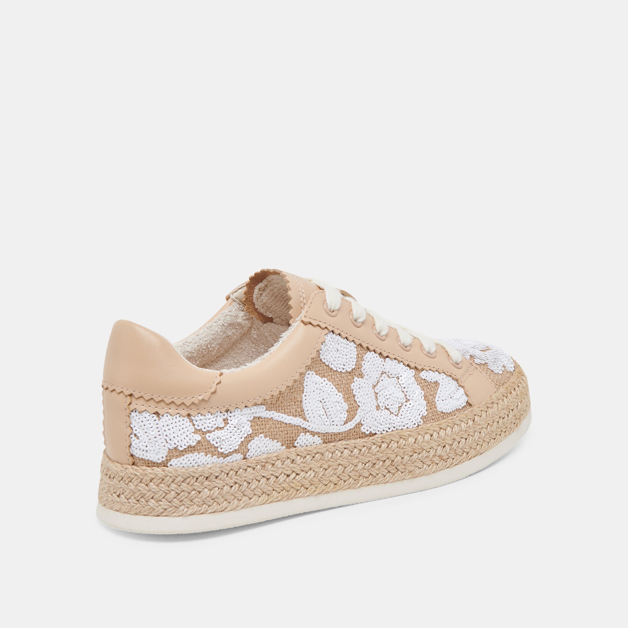 Dolce Vita SHOES | AZALIA SNEAKERS NATURAL MULTI FLORAL SEQUIN
 – Dolce Vita