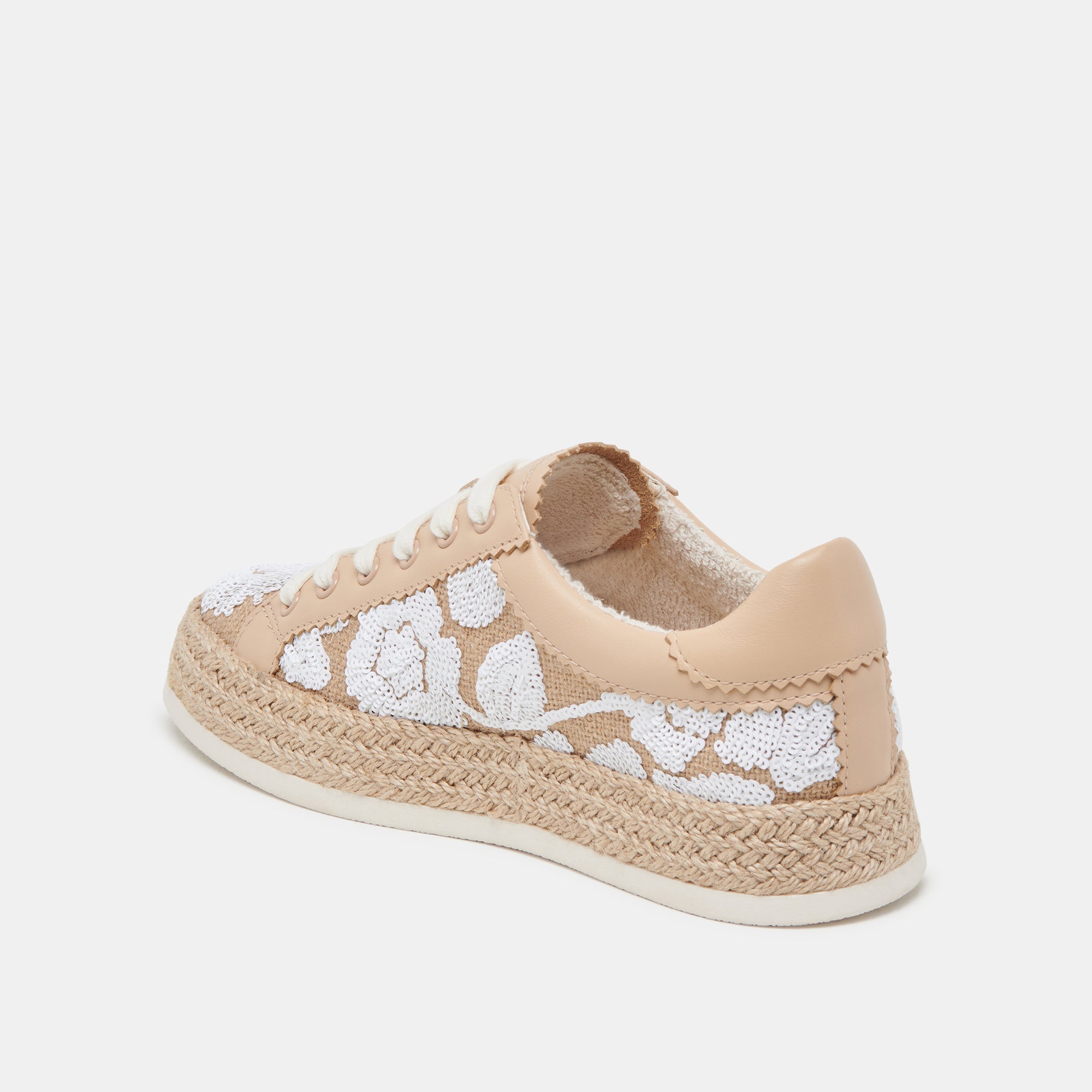 Dolce Vita SHOES | AZALIA SNEAKERS NATURAL MULTI FLORAL SEQUIN
 – Dolce Vita