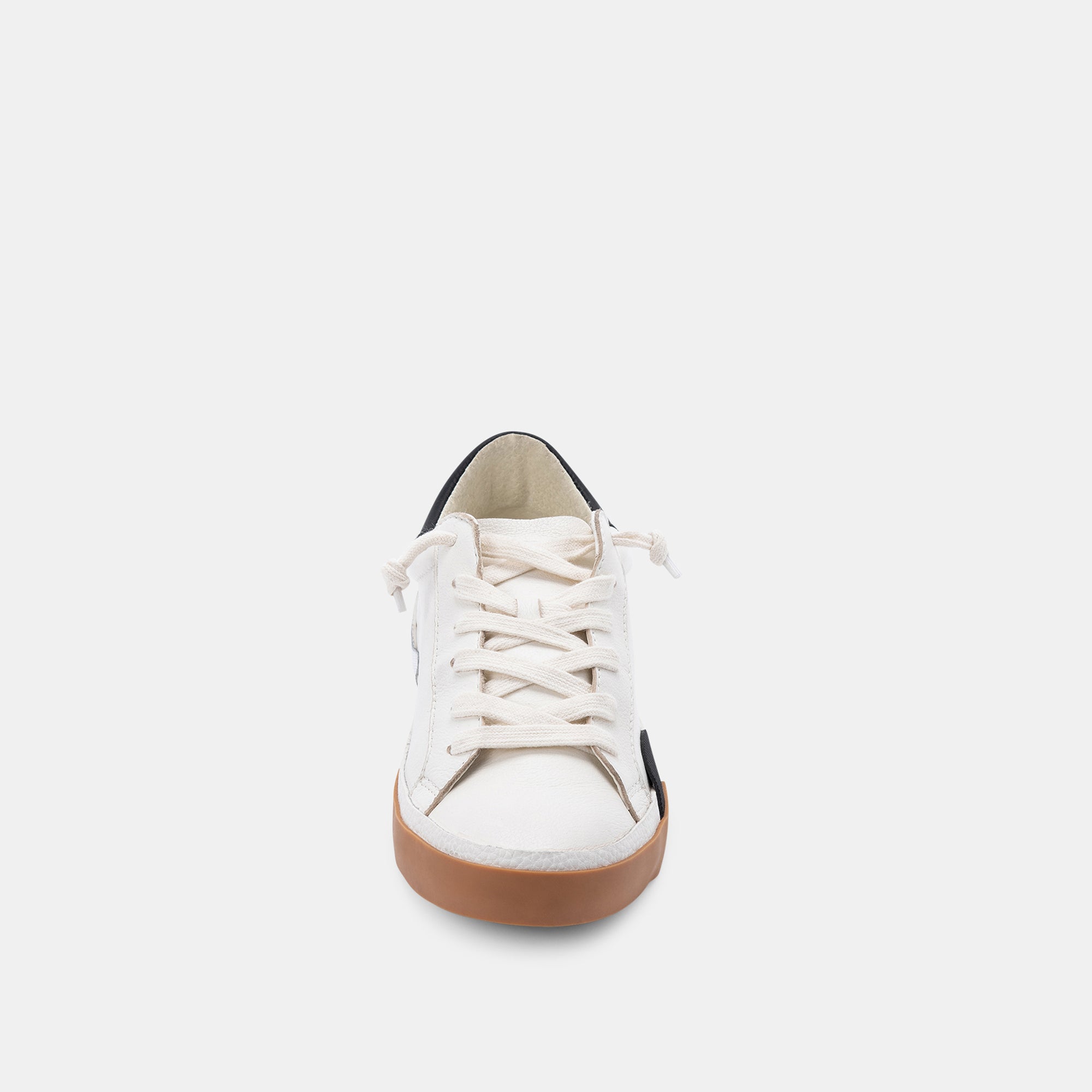 Dolce Vita SHOES | ZINA SNEAKERS WHITE BLACK LEATHER
 – Dolce Vita