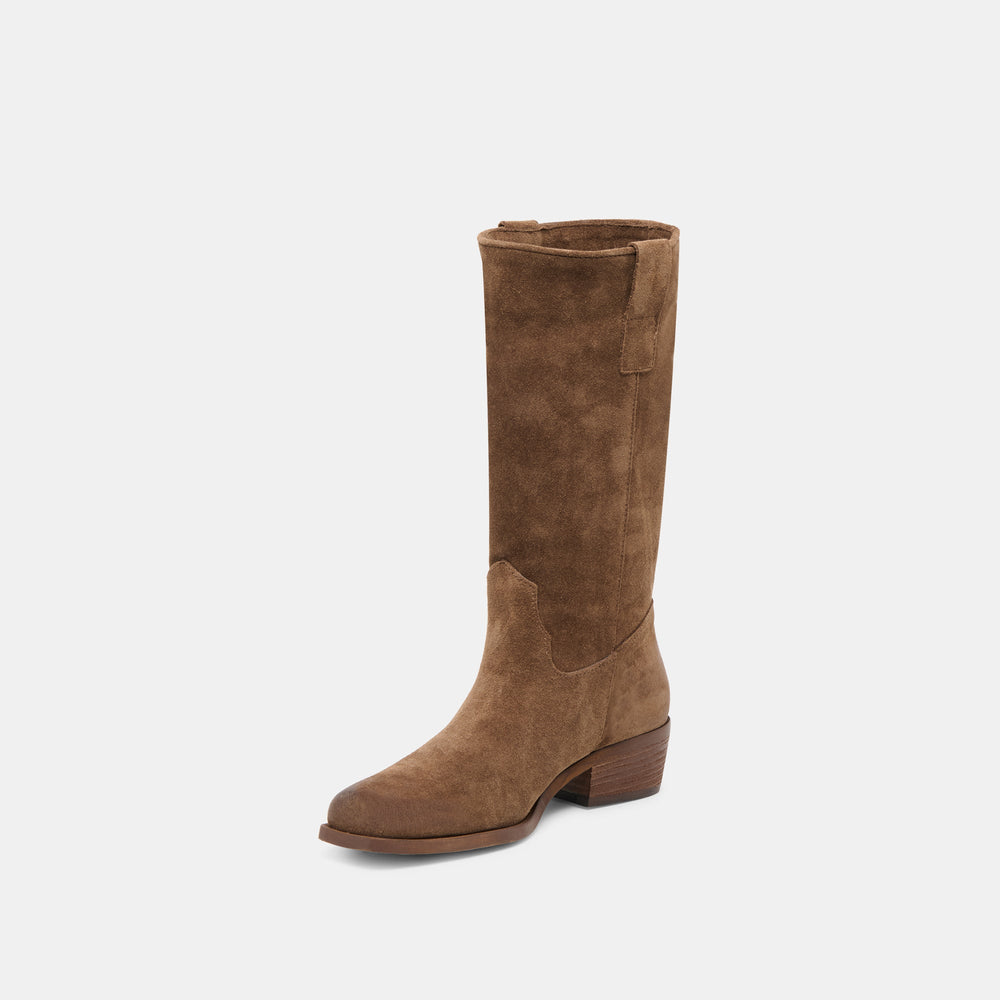 Dolce Vita SHOES | Romie Chocolate Suede Boots