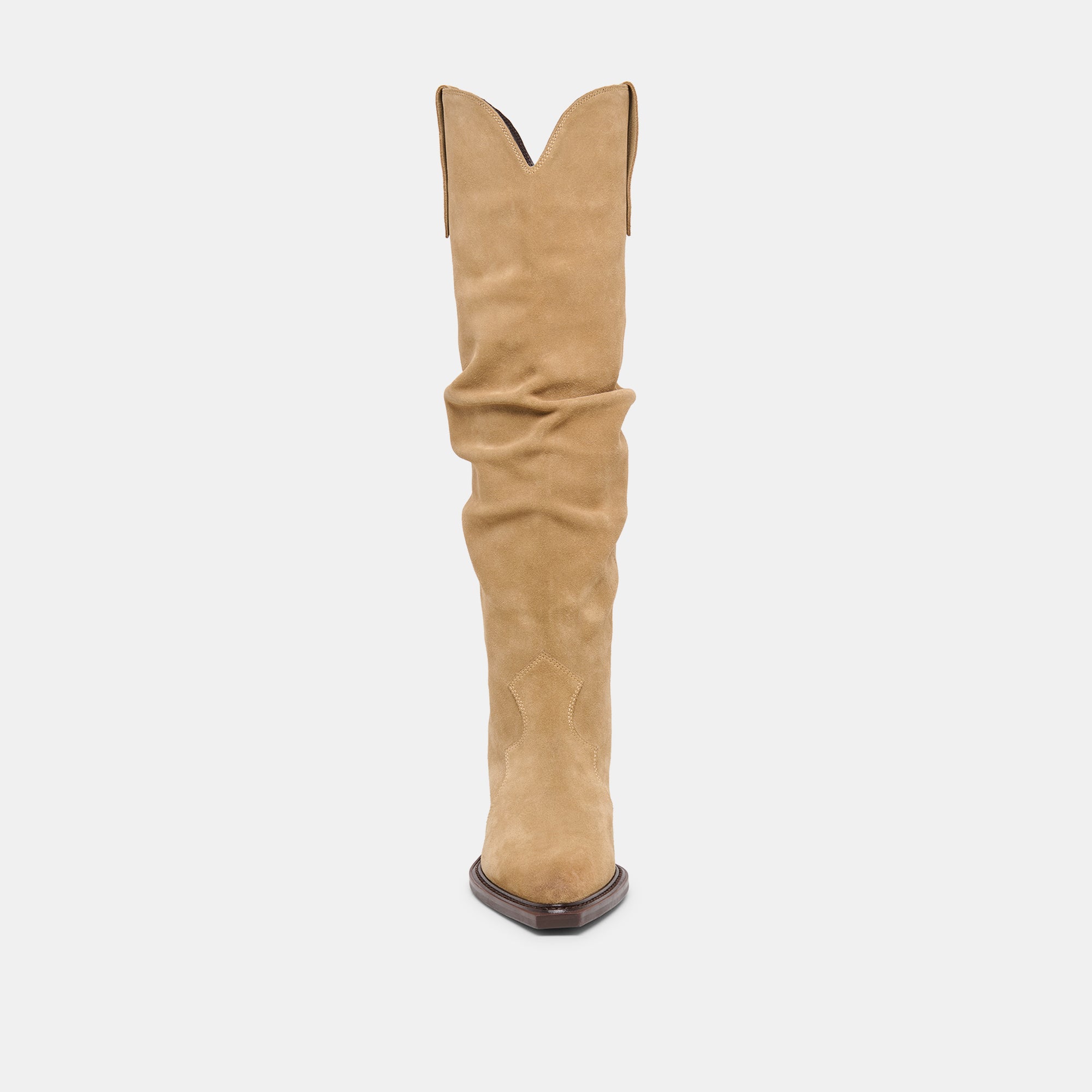 Dolce Vita SHOES | Buckly Camel Suede Boots