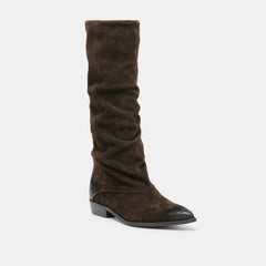 Dolce Vita SHOES | Marla Dk Brown Suede Boots