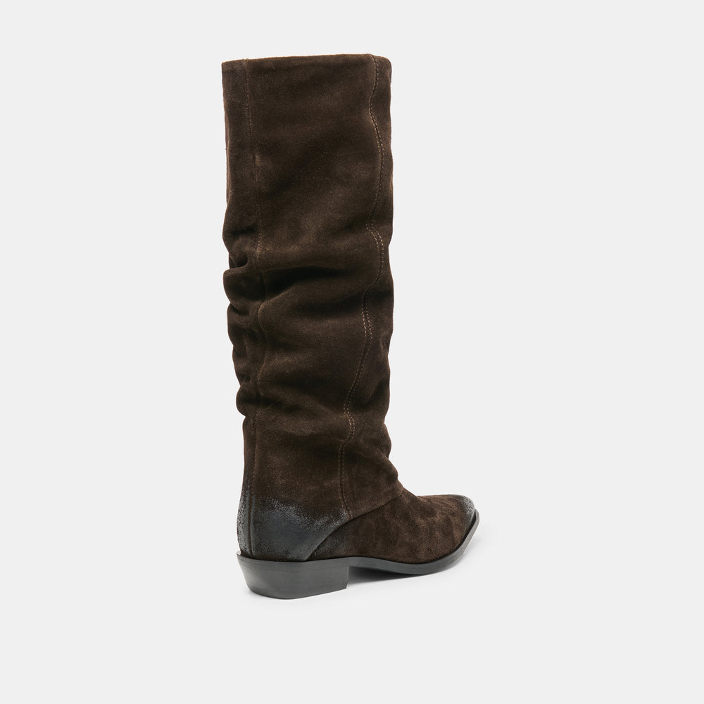 Dolce Vita SHOES | Marla Dk Brown Suede Boots