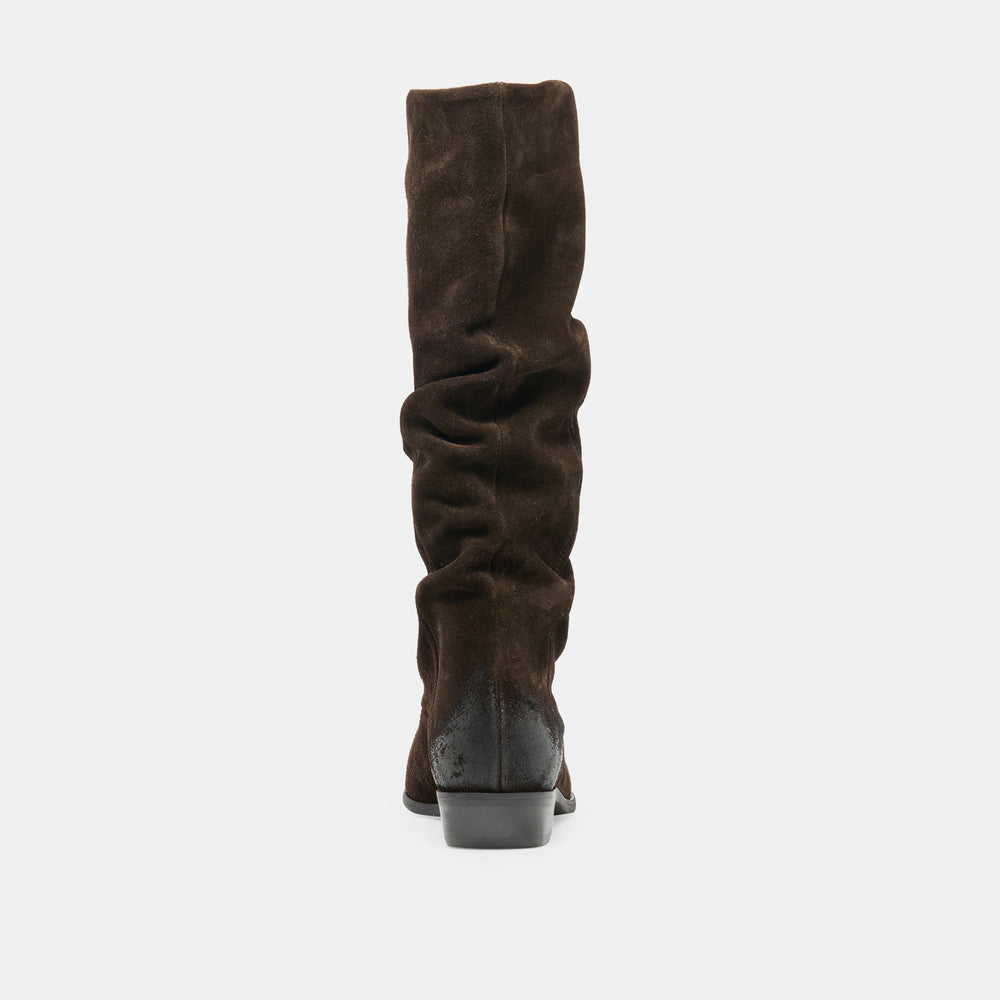 Dolce Vita SHOES | Marla Dk Brown Suede Boots