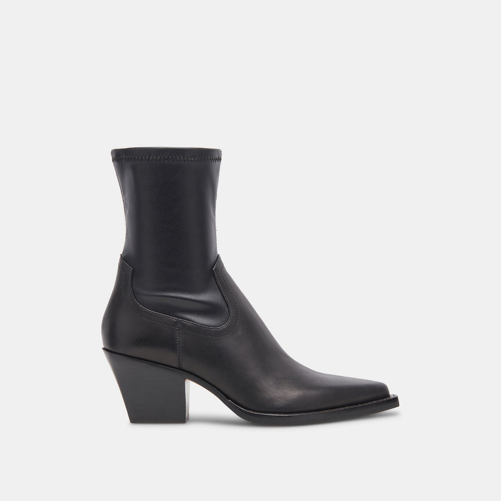 Dolce Vita SHOES | Rutger Boots Black Leather | Women's Black Leather Mid-Ankle Boots
 – Dolce Vita