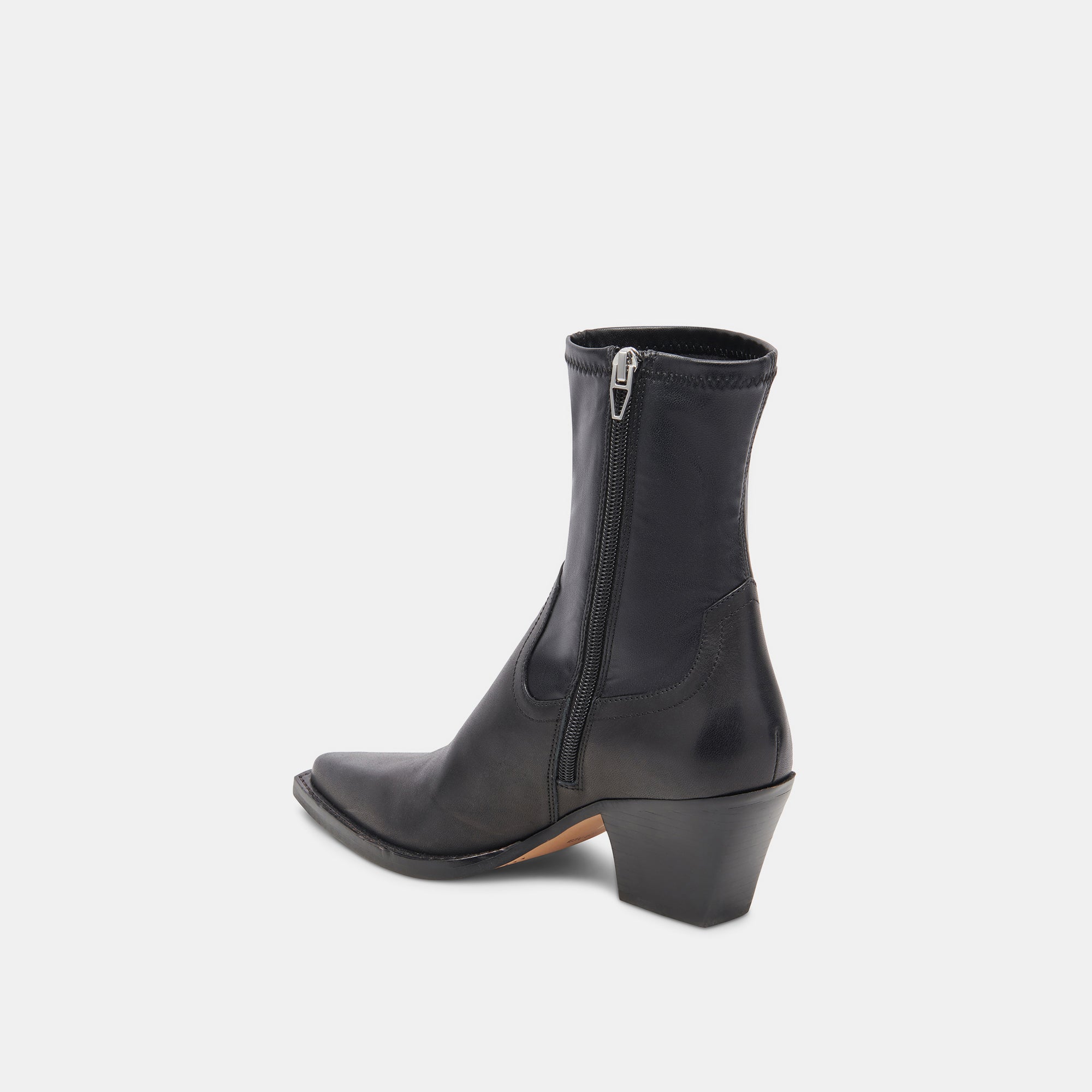 Dolce Vita SHOES | Rutger Boots Black Leather | Women's Black Leather Mid-Ankle Boots
 – Dolce Vita