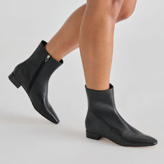 Dolce Vita SHOES | Tarine Black Leather Booties