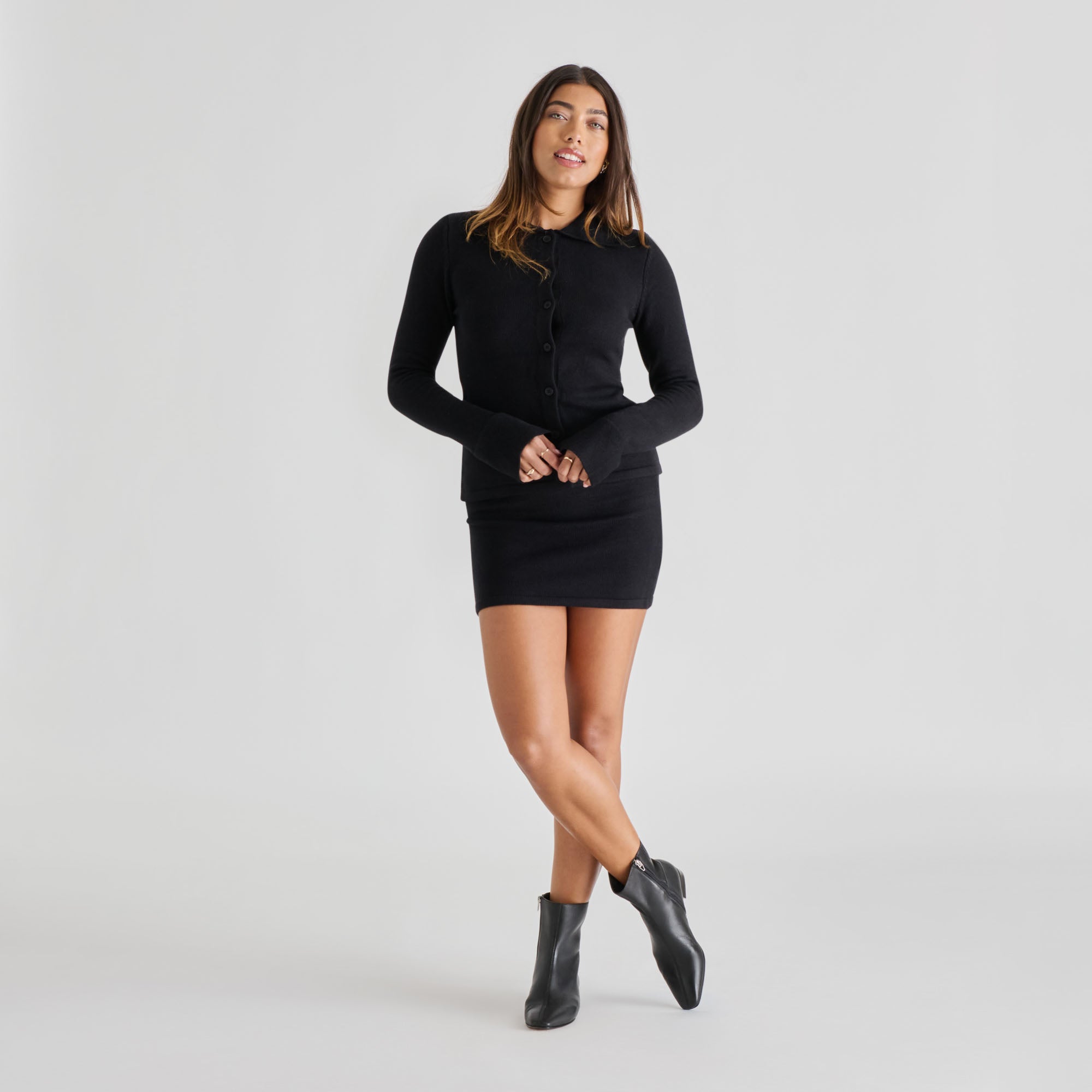 Dolce Vita SHOES | Tarine Black Leather Booties