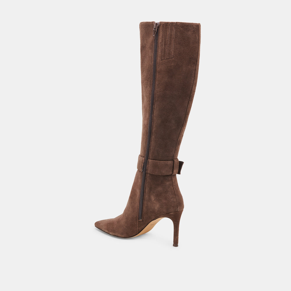Dolce Vita SHOES | KINZY BOOTS DK BROWN SUEDE
 – Dolce Vita