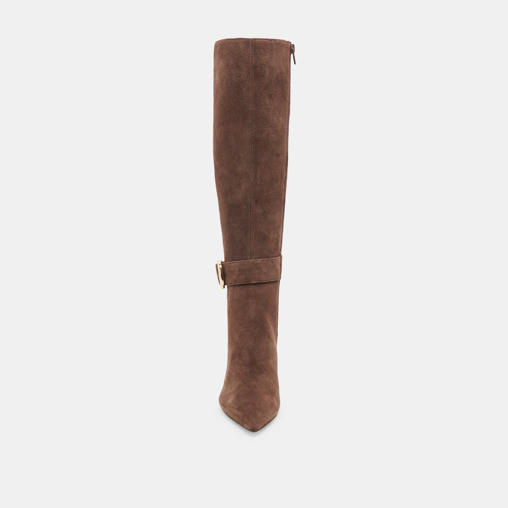 Dolce Vita SHOES | KINZY BOOTS DK BROWN SUEDE
 – Dolce Vita
