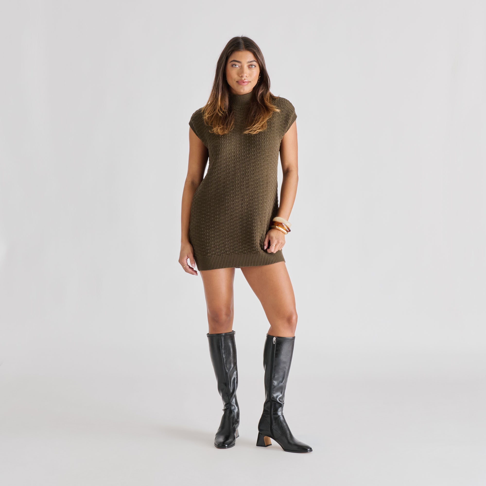Dolce Vita SHOES | Alivia Black Leather Boots