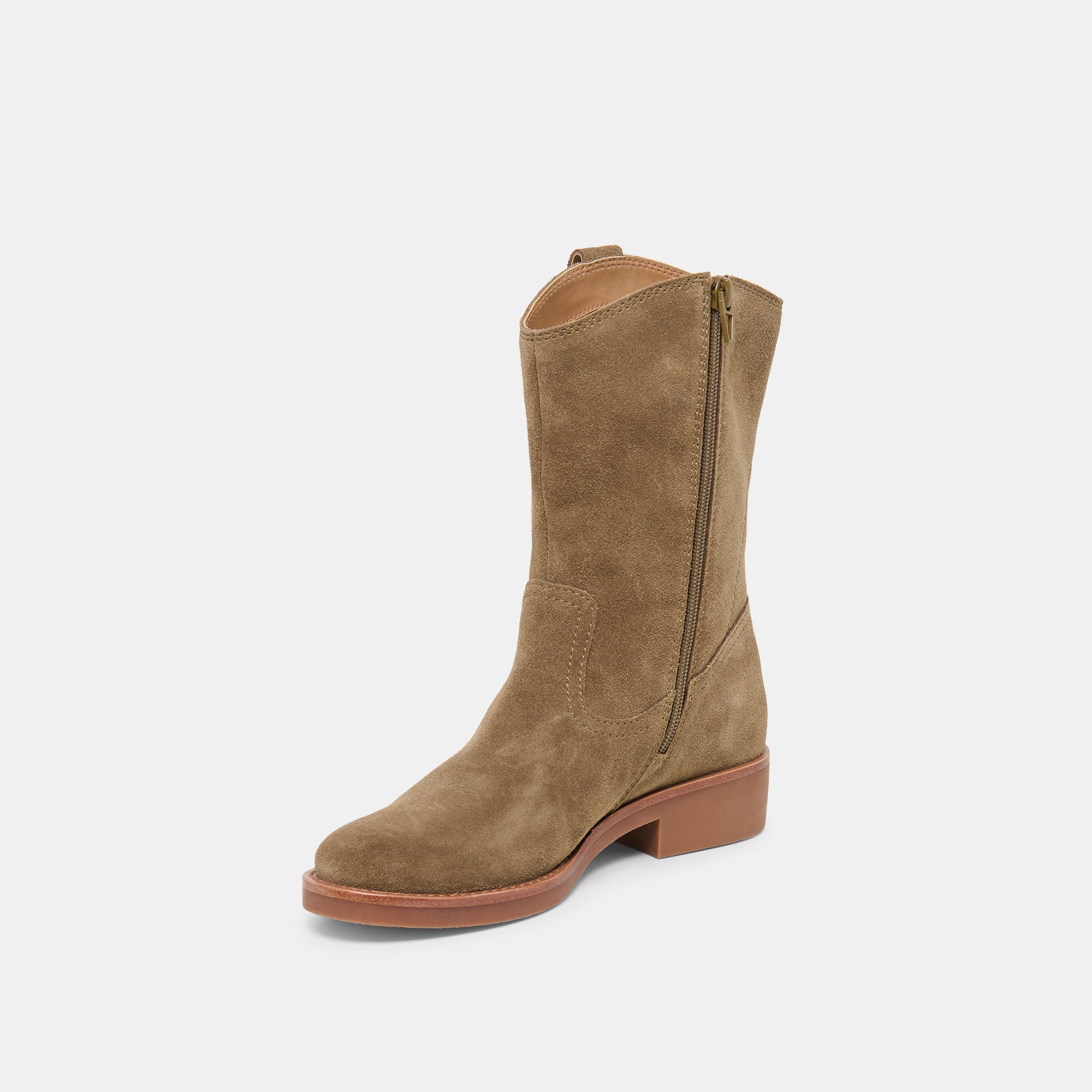 Dolce Vita SHOES | Haline H2O Olive Suede Waterproof Boots