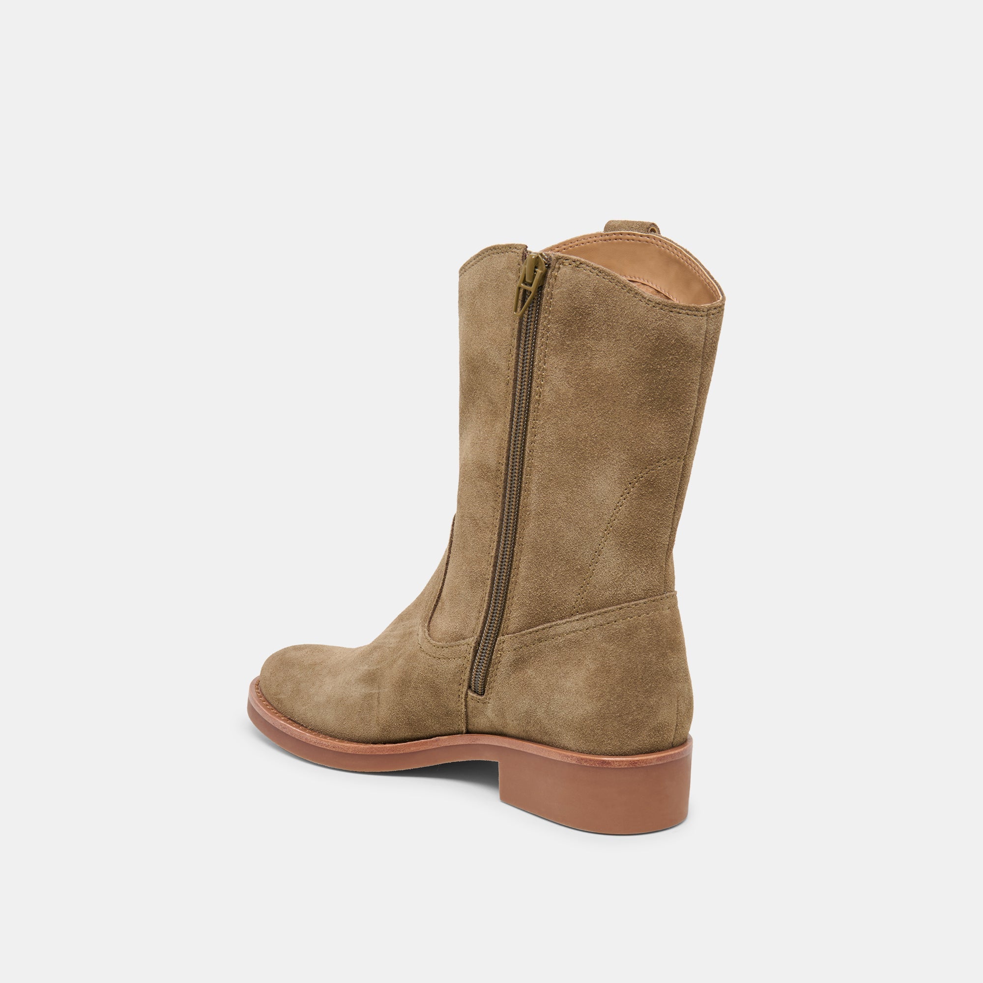 Dolce Vita SHOES | Haline H2O Olive Suede Waterproof Boots