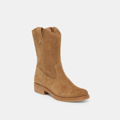 Dolce Vita SHOES | Haline H2O Lt Brown Suede Waterproof Boots