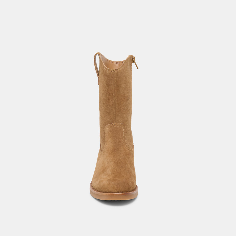 Dolce Vita SHOES | Haline H2O Lt Brown Suede Waterproof Boots