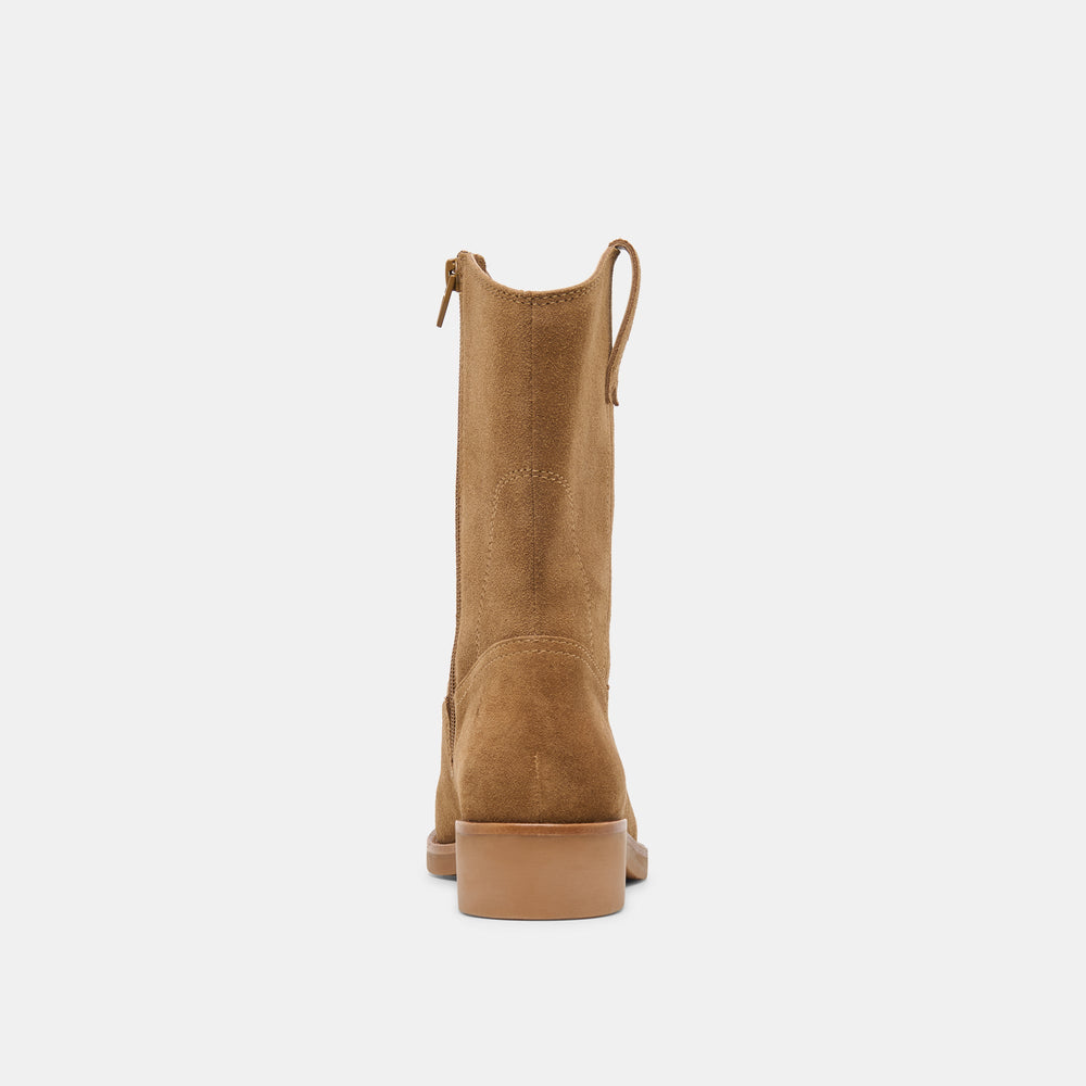 Dolce Vita SHOES | Haline H2O Lt Brown Suede Waterproof Boots