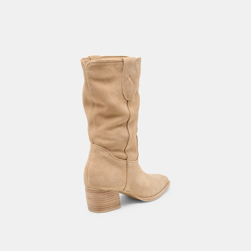 Dolce Vita SHOES | Vergil Camel Suede Boots