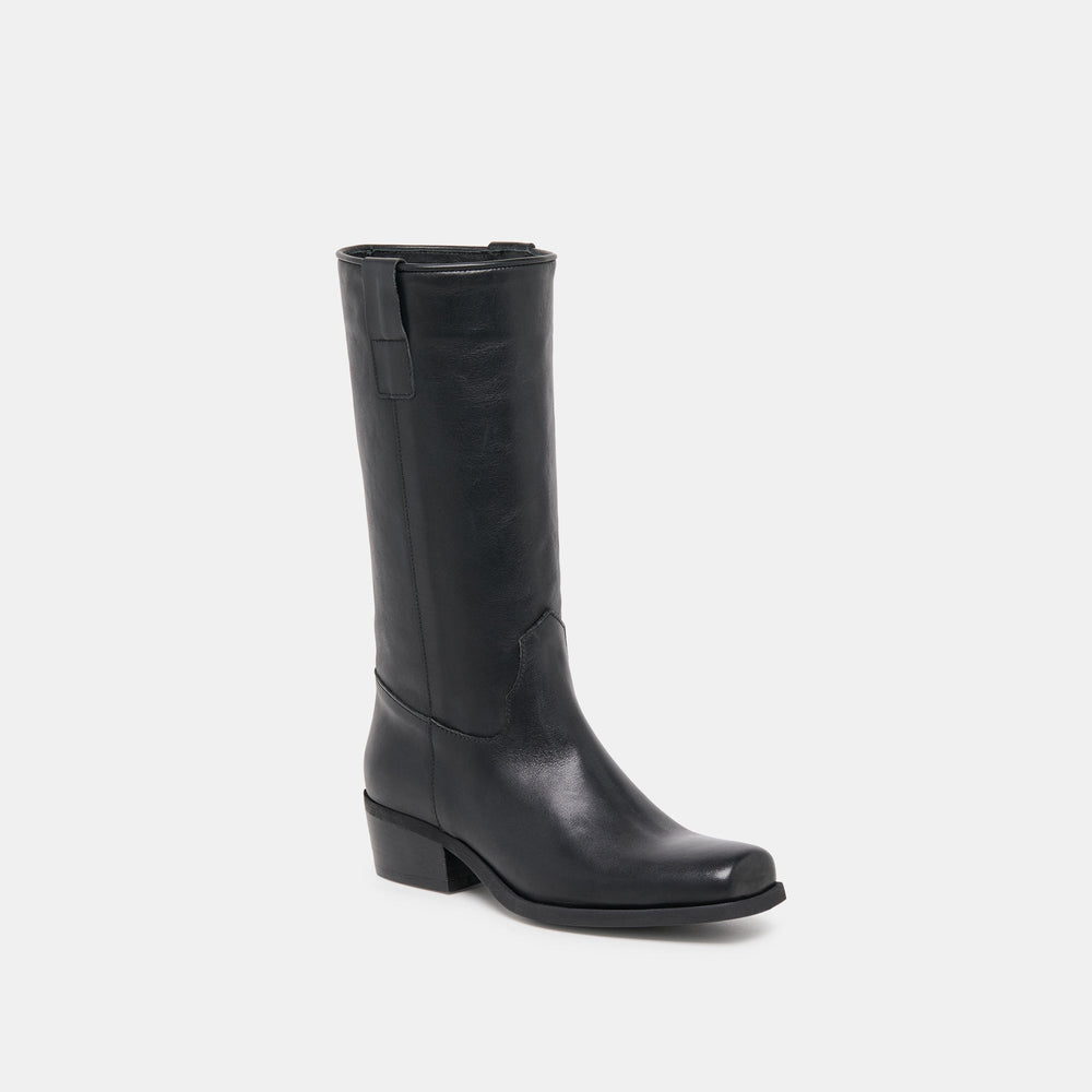 Dolce Vita SHOES | Romie Black Leather Boots