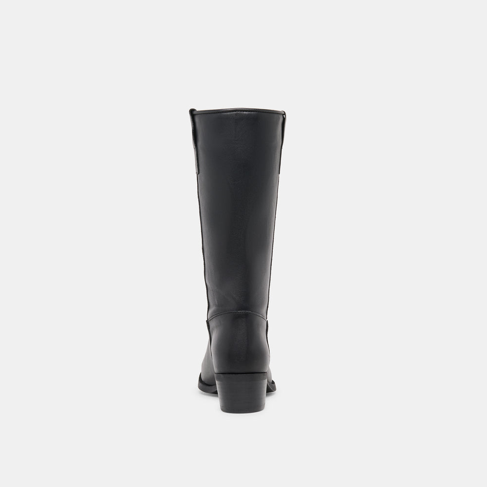 Dolce Vita SHOES | Romie Black Leather Boots